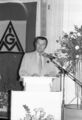 Alfred Prezewowsky spricht zum Maifeiertag 1981 im Gewerkschaftshaus